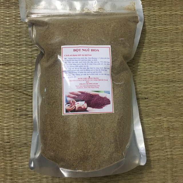 Ngu hoa xay 1kg sản phẩm handmadebôt ngu hoa