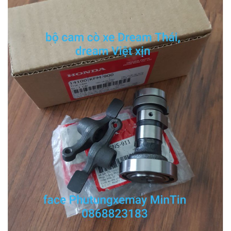 Bộ cam cò lắp xe Dream xịn