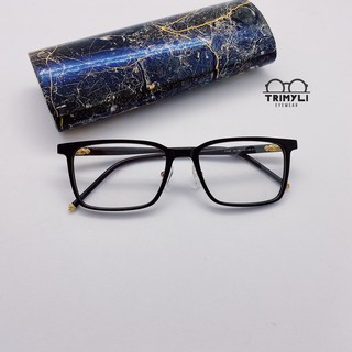 Gọng kính nhựa mắt vuông có đệm mũi thiết kế họa tiết độc đáo - Trimyli Eyewear