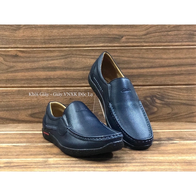 [NHẬP SB0505 HOÀN 20K ĐƠN 0Đ] Giày lười da bò nam Clarks - Bigsize