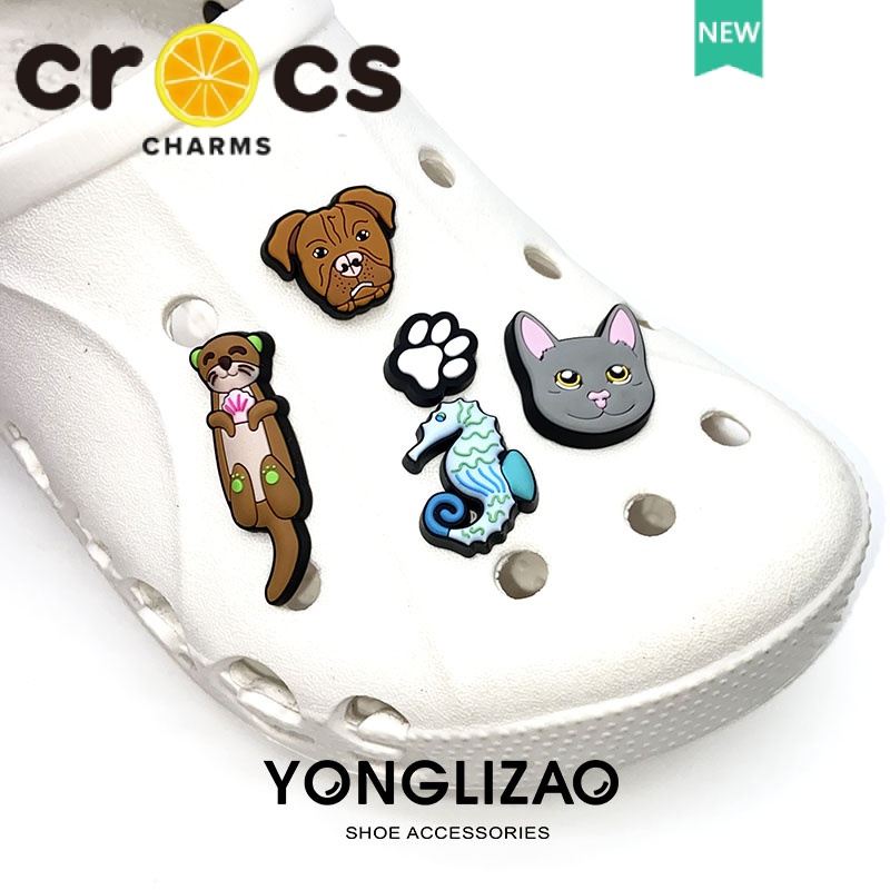 Khóa Cài Giày crocs Họa Tiết Hoạt Hình Dễ Thương Trang Trí DIY