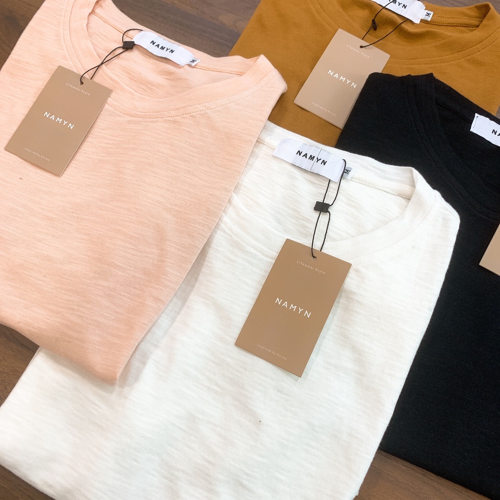 MSA004 Áo Thun Trơn Màu Cơ Bản Pastel Xinh Xắn Phong Cách Hàn Quốc Nữ Tính Tay Ngắn Sang Trọng | BigBuy360 - bigbuy360.vn
