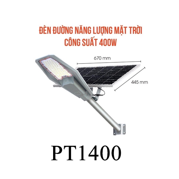 Đèn năng lượng mặt trời hình phi thuyền 300W PT1300; 400W PT1400
