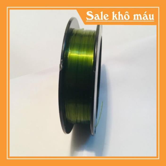 [SALE]  [Xả Kho Lấy Vốn] Cước Câu Cá Cước Khỉ GORRILLA Màu Xanh 100m Siêu Bền