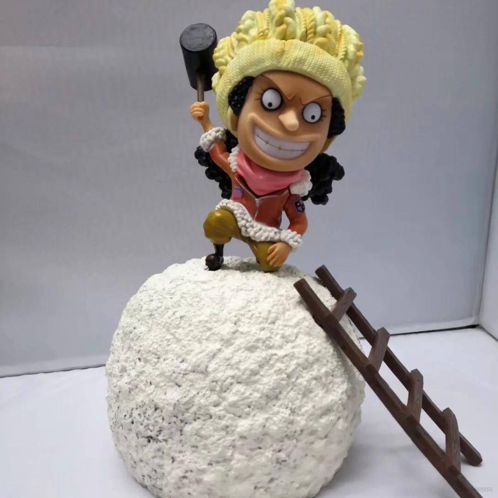 Mô Hình Nhân Vật Người Tuyết Usopp Trong One Piece 30cm Trang Trí Nhà Cửa