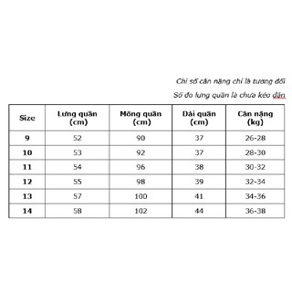 Quần lửng jean bé trai (26-38kg)