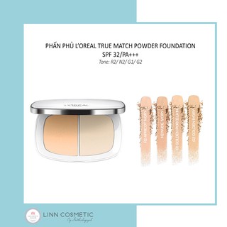 Phấn nền mịn da Loreal True Match Paris Powder Foundation SPF32/PA+++