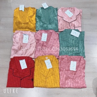 Bộ Lụa Gấm Áo Cộc Quần Dài