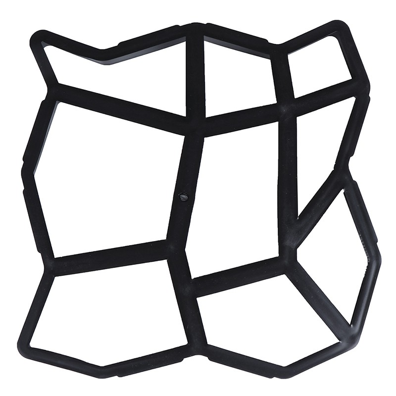 Path Maker Mold Reusable Concrete Cement Stone Design Paver Walk Mould Reusable