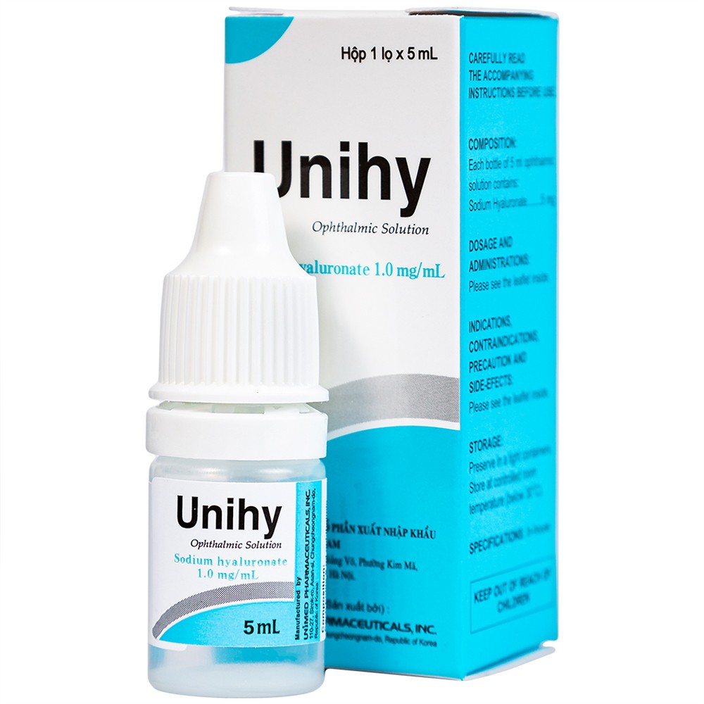 UNIHY Nước Nhỏ Mắt Nhân Tạo 5ml