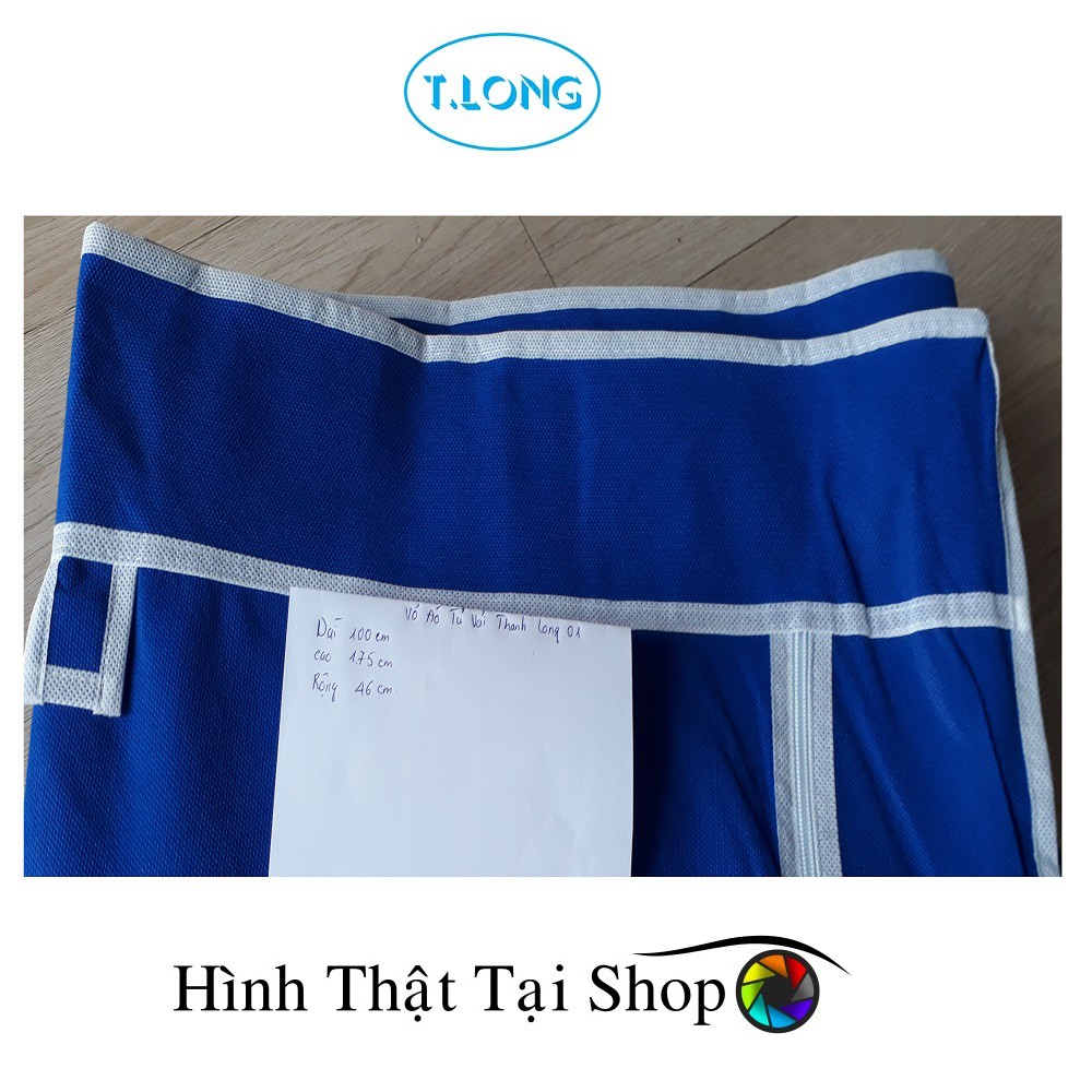 Bao Áo Tủ Vải Thanh Long 01 TLBA01 không bao gồm khung sắt, Có Kích thước 100 x 46 x 175cm Thay thế áo tủ bị hư, rách vv