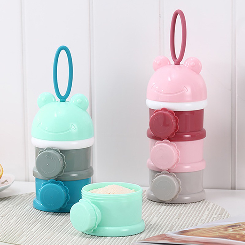 Hộp Đựng Sữa Bột Có Nắp Đậy Tiện Dụng Dành Cho Trẻ Nhỏ