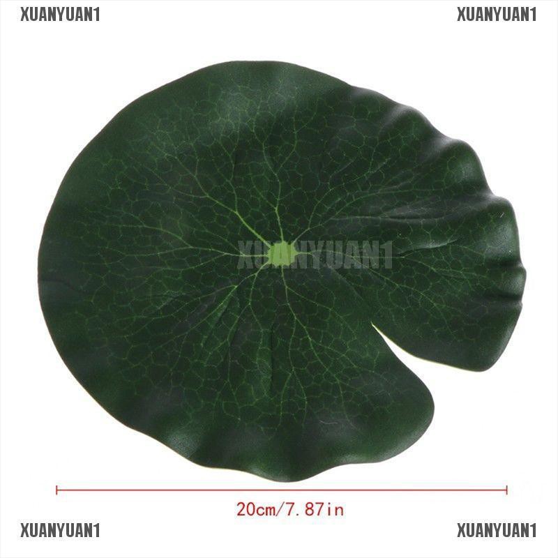 [XUANYUAN1] Hoa Sen Giả Nổi Trên Mặt Nước 18cm Trang Trí Nhà Cửa