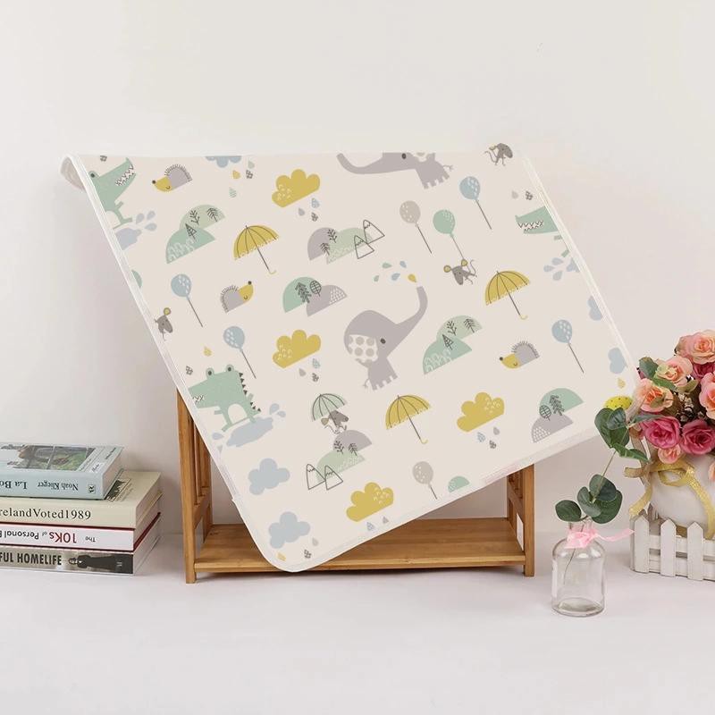 Lót tè sợi tre Muslin chống thấm 6 lớp kích thước 50x70cm