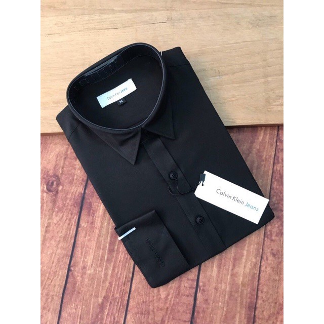 ÁO SƠ MI NAM CÔNG SỞ DÀI TAY THÊU LOGO | BigBuy360 - bigbuy360.vn