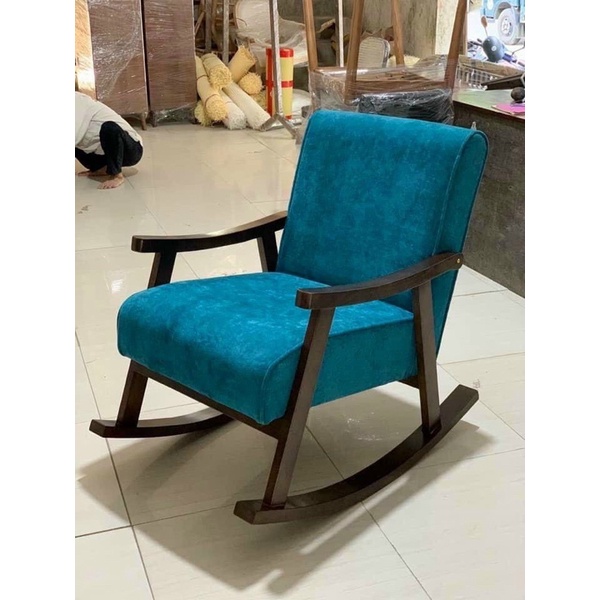 Ghế bập bênh thư giãn vintage - ib shop chọn màu và hỗ trợ vận chuyển