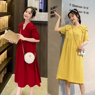 Không như hình hoàn tiền🥰🥰mẫu korea😍đầm bầu korea
