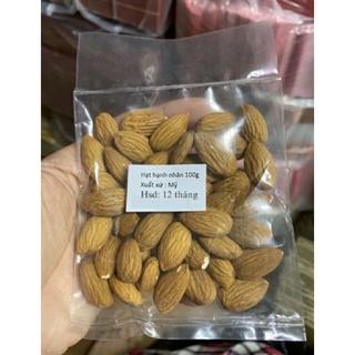 Hạnh nhân hạt, lát, bột 50g