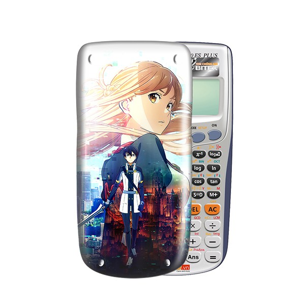 Ốp máy tính Casio/Nắp máy tính Casio nhân vật hoạt hình Sword Art Online 026