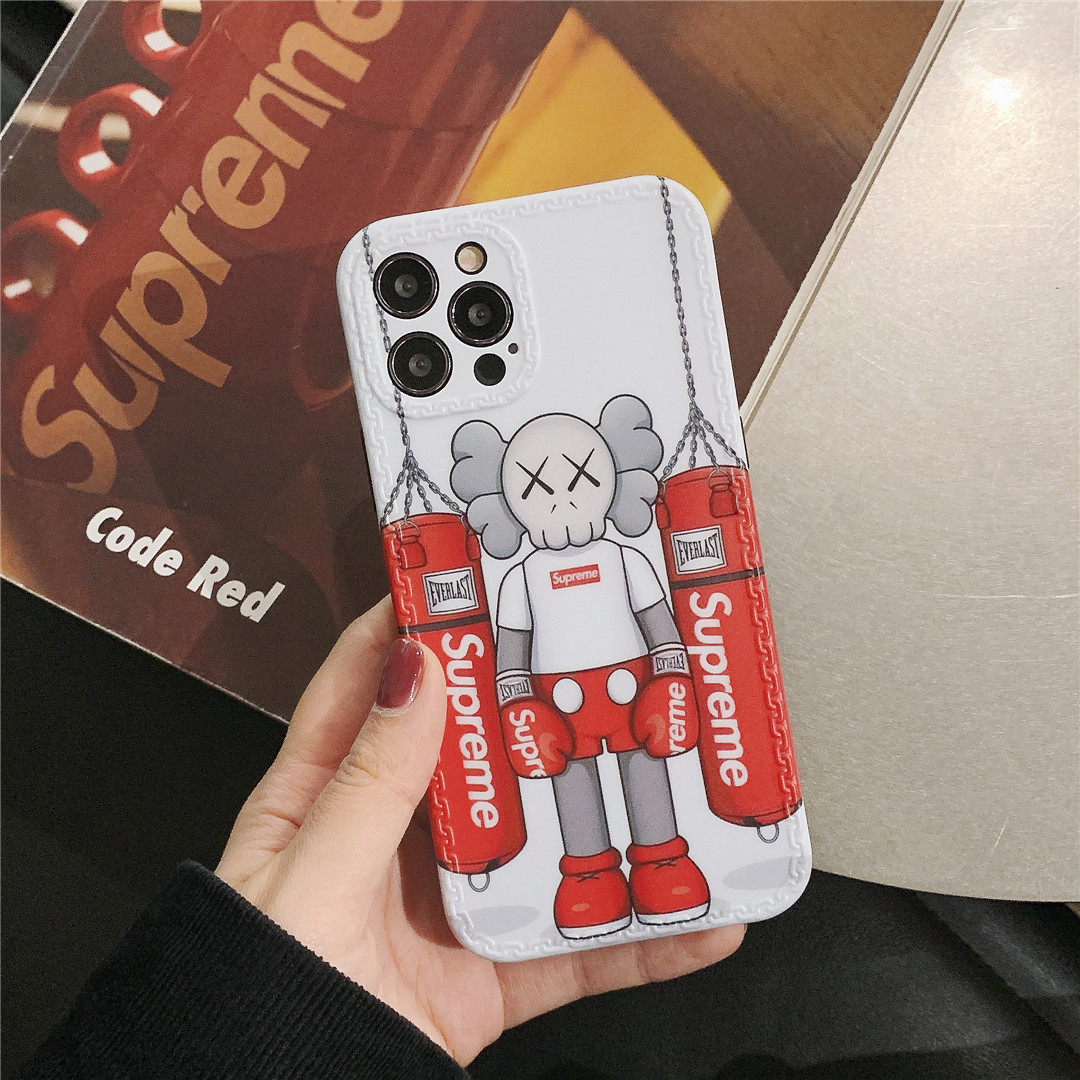 Ốp điện thoại nhựa in hình kaws cá tính thích hợp cho iPhone12 mini 11 PRO MAX 7/8plus SE2020 X/XS XR XSMAX | BigBuy360 - bigbuy360.vn