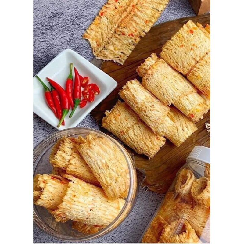 (Q8 sẵn)Khô mực cán tẩm gia vị miếng to dày chuẩn vị Nha Trang 200g
