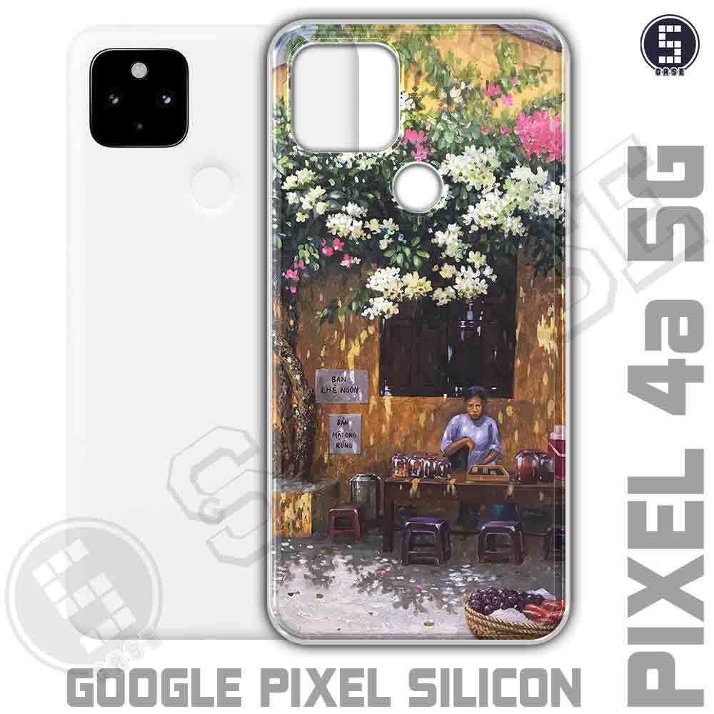 Ốp điện thoại GOOGLE PIXEL 4A 5G Dẻo Chống Shock Nhiều Mẫu Tuyển Tập 12 Phố Cổ Sơn Dầu A611-CL12