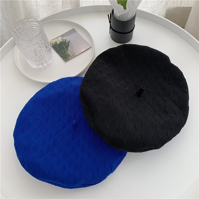 Mũ Beret Mỏng Thoáng Khí In Họa Tiết Phong Cách Nhật Bản Thời Trang Mùa Hè Cho Nữ
