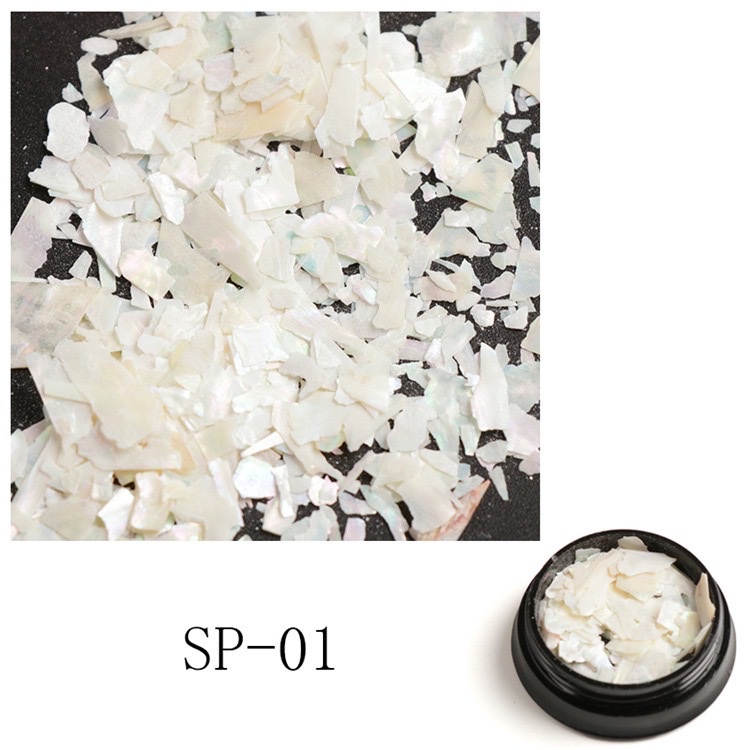 Xà cừ siêu mỏng mịn 7g, phụ kiện trang trí chuyên dụng ngành làm móng