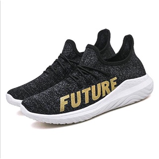 Giày Slip Nam đen trắng