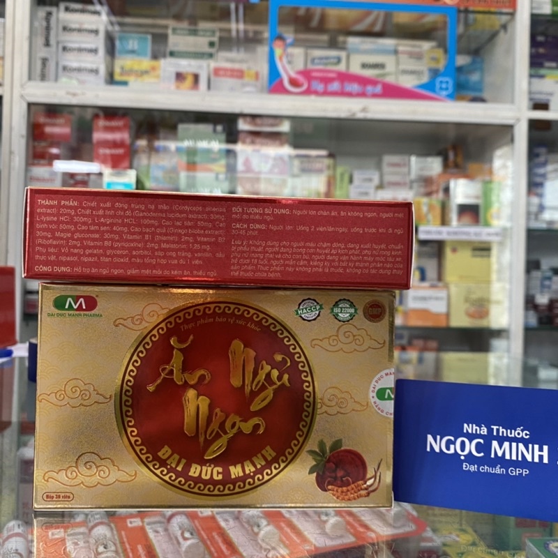 ✅ [Chính Hãng] Ăn Ngủ Ngon Đại Đức Mạnh ( hộp 30 viên )