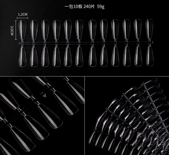 Móng thang làm bảng màu sơn gel - 240 móng-chuyên làm nail