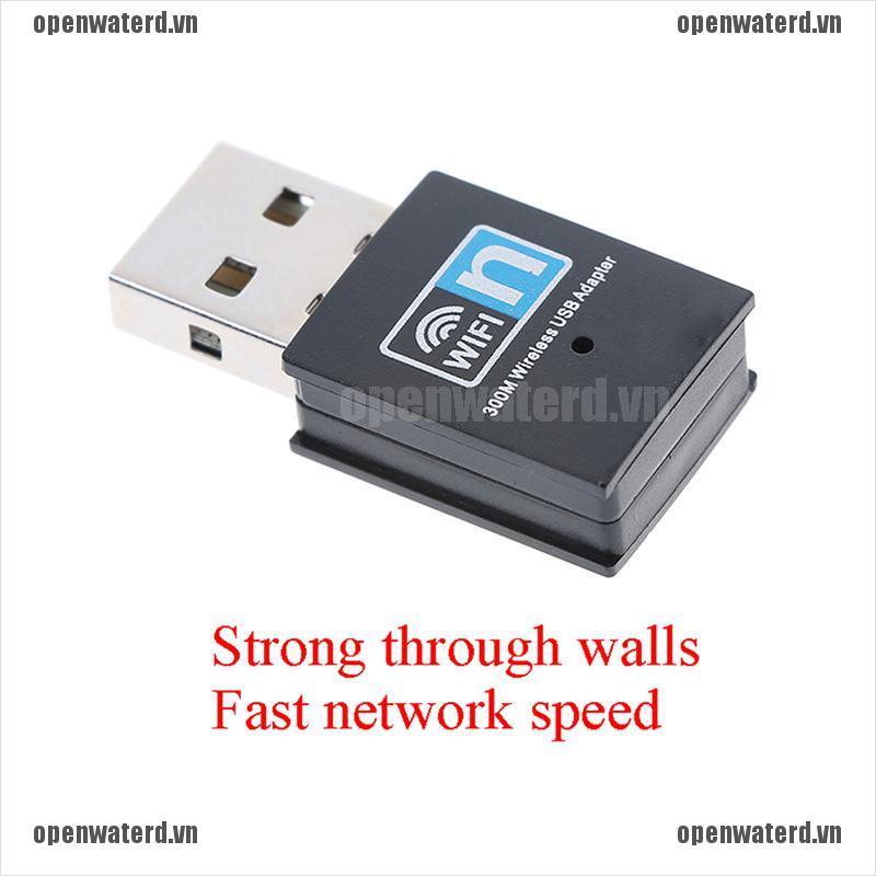 OPD 300Mbps Wireless USB Wi-fi Wlan Adapter 802.11 b/g/n Network LAN Dongle