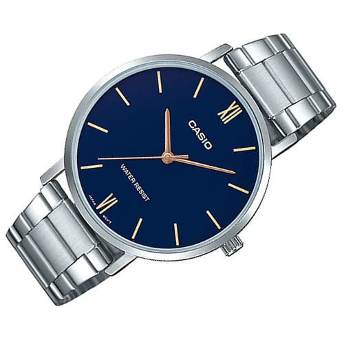 Đồng hồ Casio nam MTP-VT01D-2BUDF dây da chính hãng