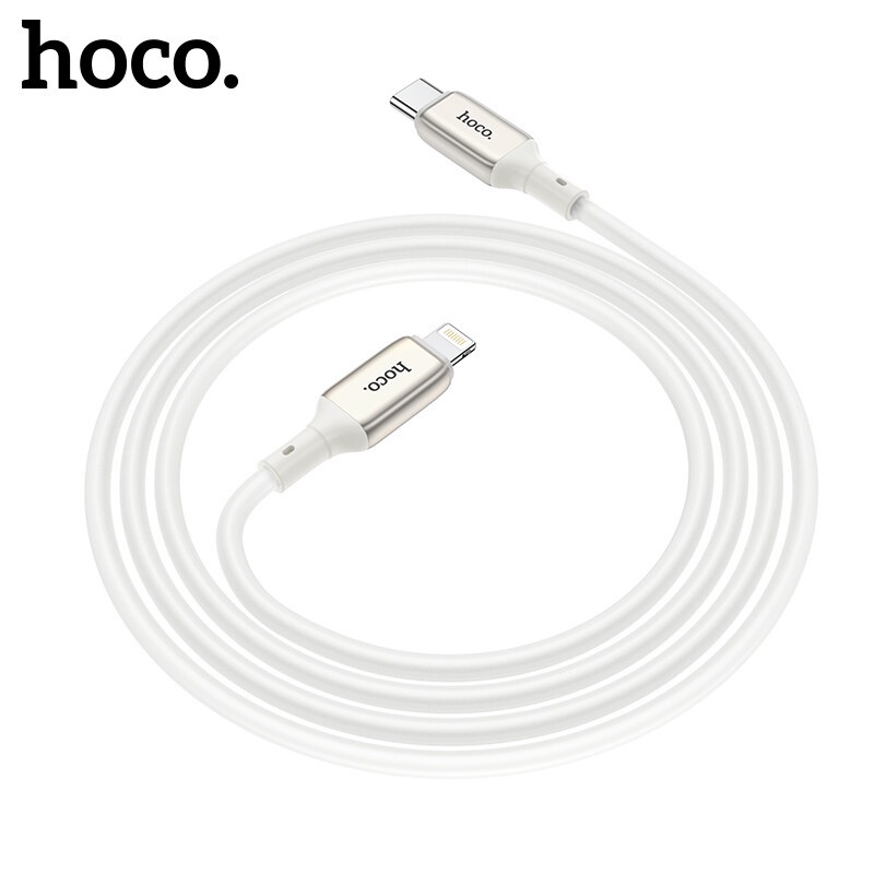Cáp sạc nhanh Hoco X66 PD20W USB C sang  cho  12 Pro  11 Pro MAX  SE