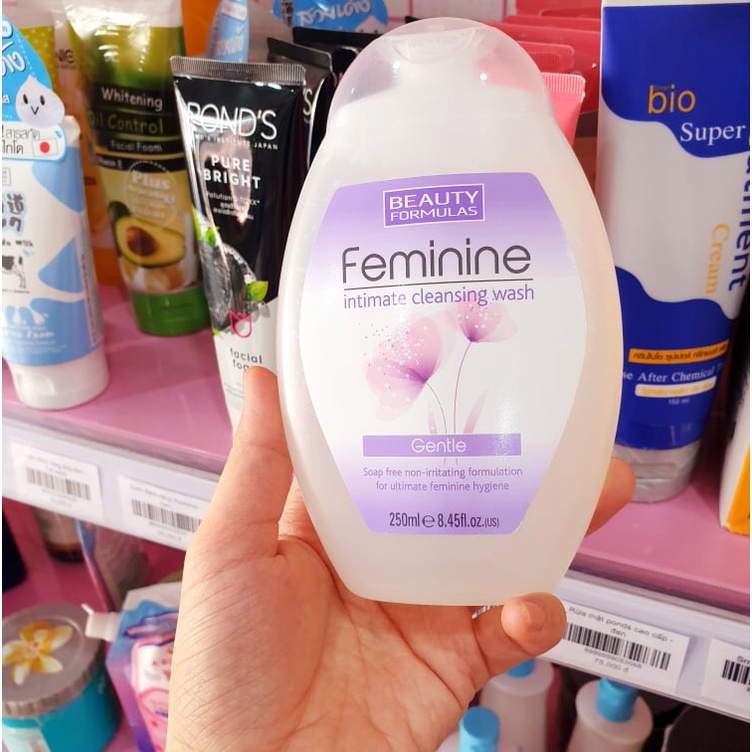 Chai Dung Dịch Vệ Sinh Beauty Formulas Feminine 250ml