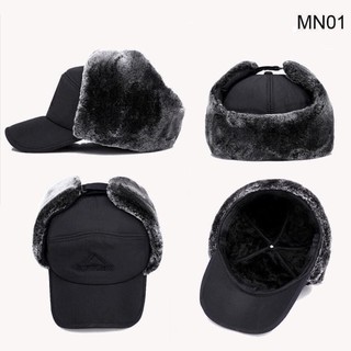Mũ ấm lót lông bịt tai siêu ấm