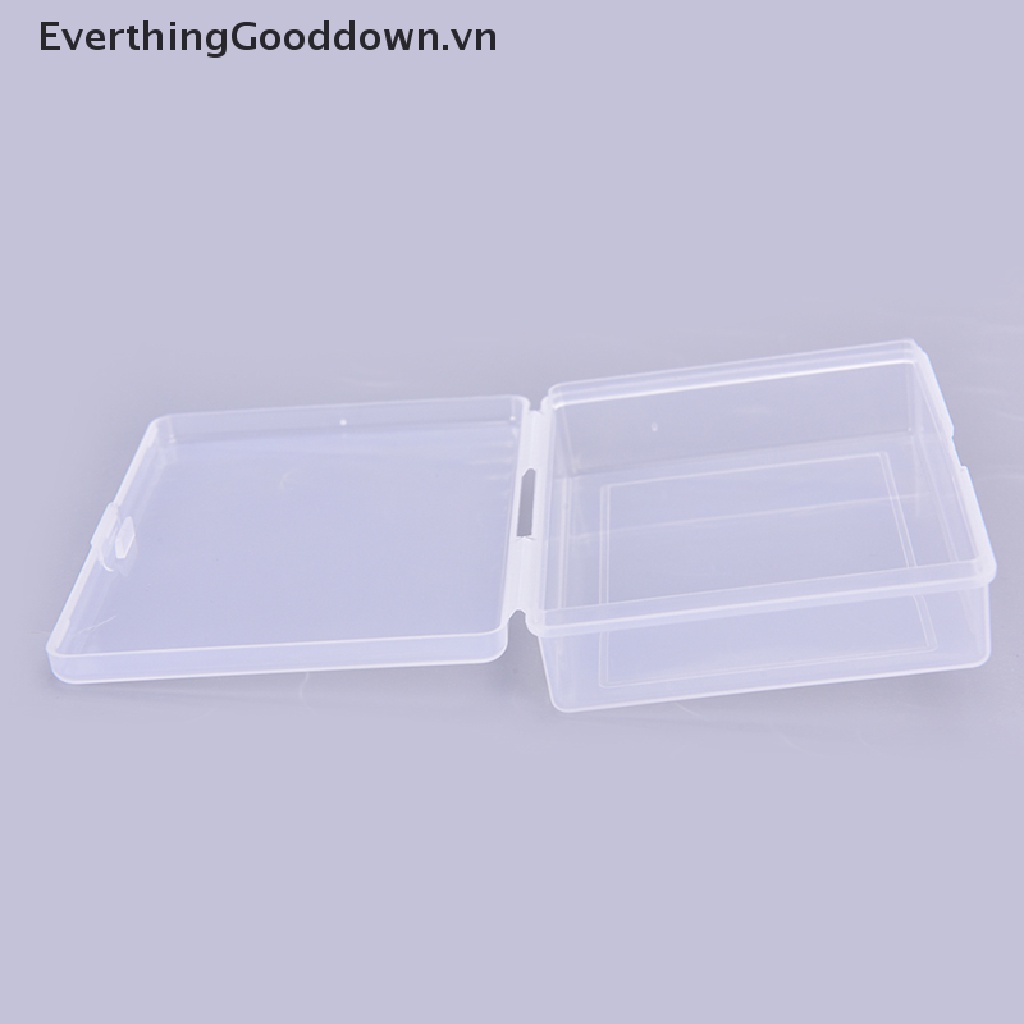 Bộ 4 Hộp Nhựa Trong Suốt Đựng Thẻ Bài 10 * 7cm