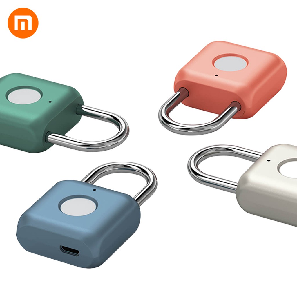 Ổ Khóa Vân Tay Vali Thông Minh Xiaomi Sạc USB Không Chìa Chống Trộm Bảo Vệ An Toàn Tiện Lợi