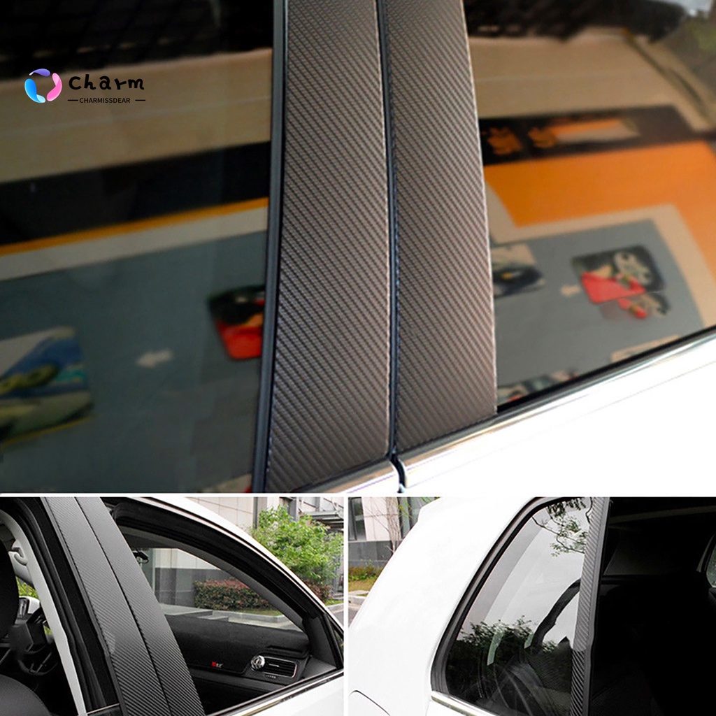 CQP Stock 1 Roll Car Sticker Durable 3D Carbon Fiber PVC Practical Vehicle Body Film for Vans