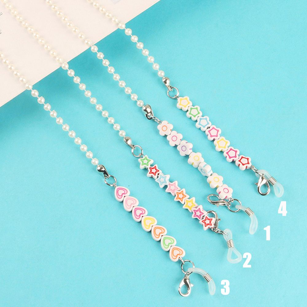 Dây đeo giữ mắt kính bằng acrylic chống trượt thời trang