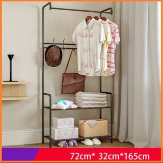 RE0334 Tủ treo quần áo thép sơ tĩnh điện 72cm - Tủ treo quần áo - Kệ treo quần áo - Giàn treo quần áo