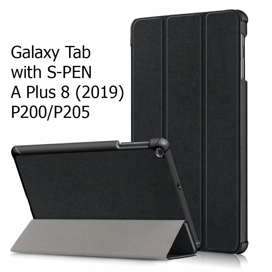 Bao Da Sa.msung Galaxy Tab A Plus 8  P200 / P205 Hỗ Trợ Smart Cover