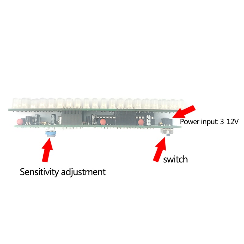Bộ Đèn LED RGB FED-201 DC 3V-12V