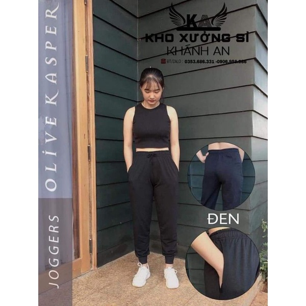 [GIÁ CỰC HOT]Quần jogger tăm