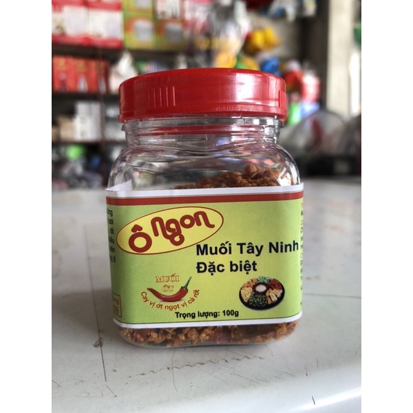 muối tây ninh đặc biệt hũ 100g