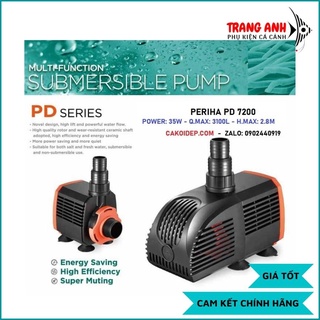 Máy bơm Periha PD 4200, 5200, 6200, 7200, máy bơm hồ cá thế hệ mới, tiết kiệm điện