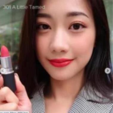 💄💄Son MAC A Little Tamed Màu 301 Hồng Cánh Hoa Anh Đào | BigBuy360 - bigbuy360.vn