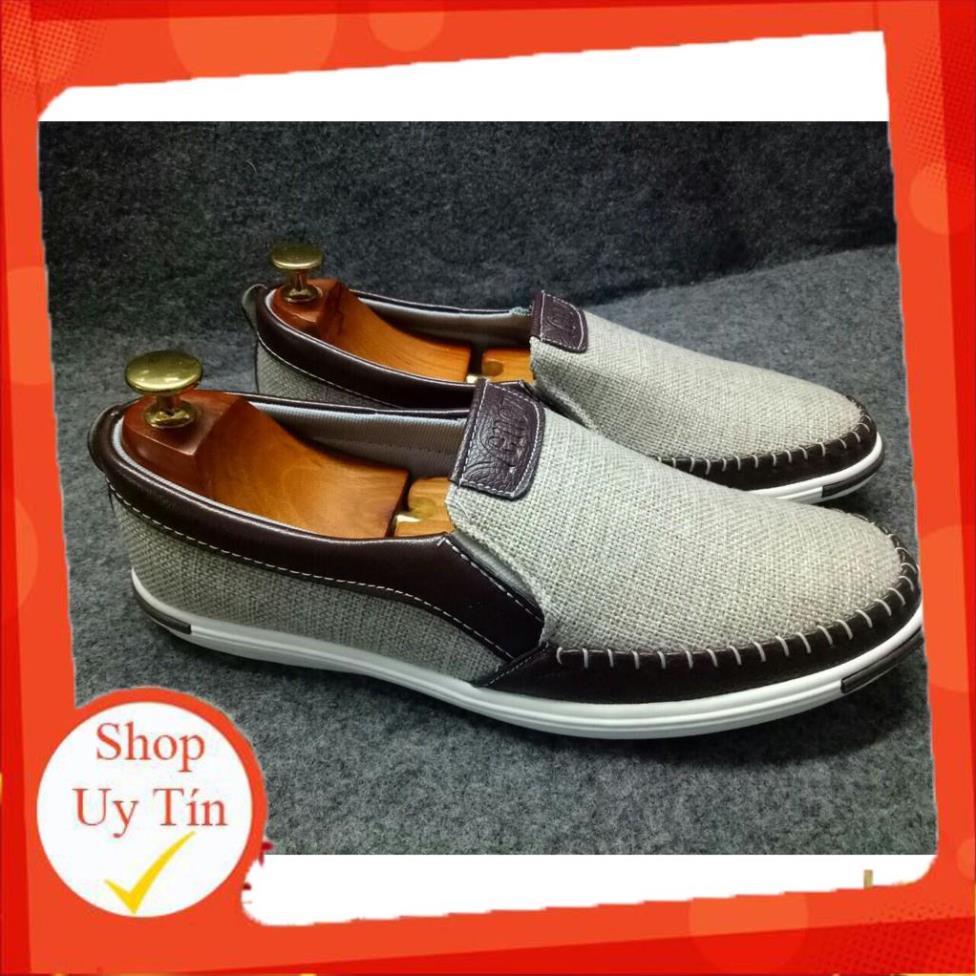 [Chuẩn Nam Tính] GIÀY LƯỜI NAM VẢY BỐ THỜI TRANG [Shop Uy Tín] | BigBuy360 - bigbuy360.vn