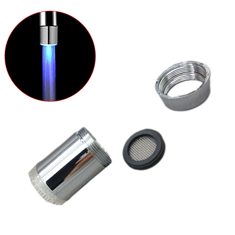 Vòi Nước Có Đèn Led Thay Đổi 3 Màu Sắc