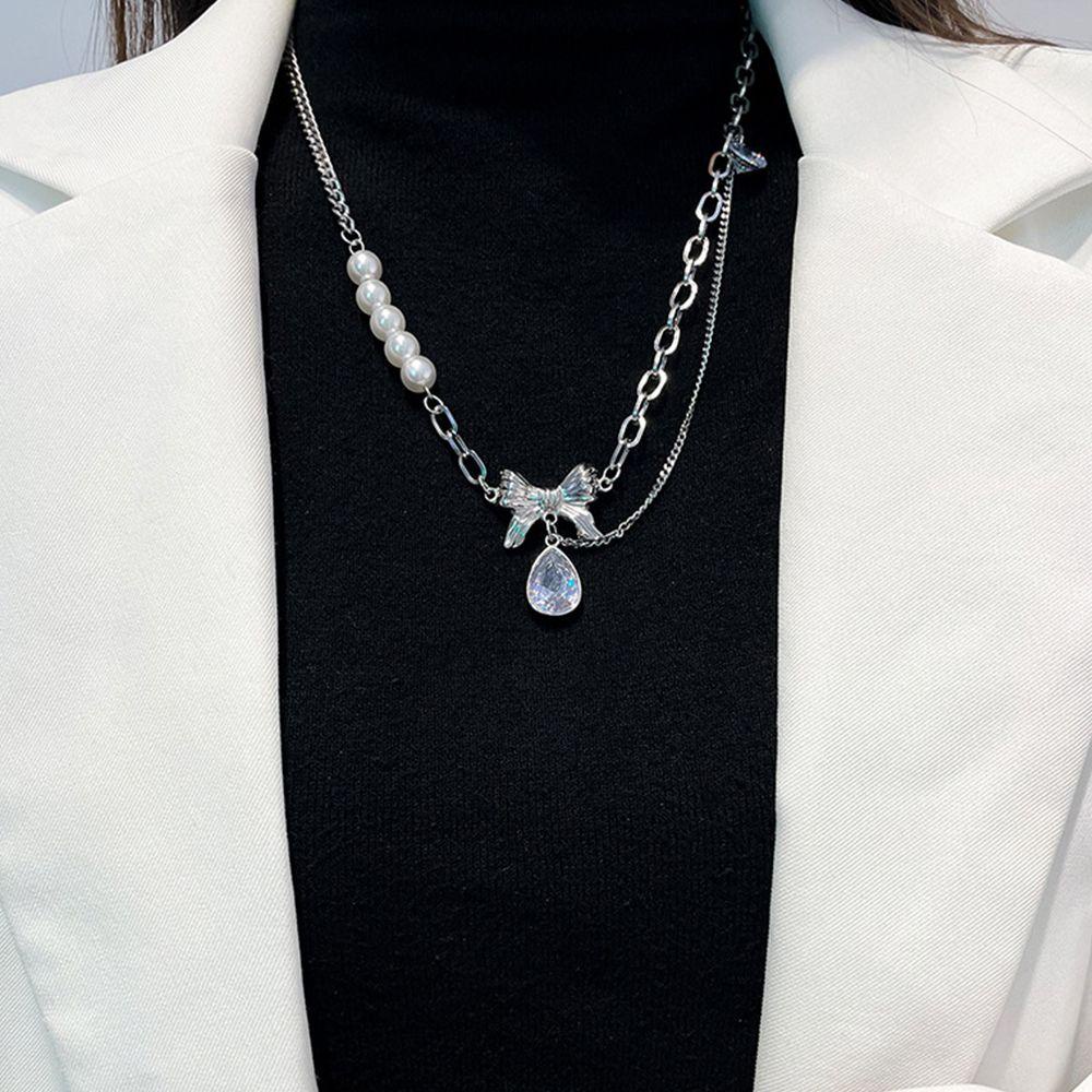 Dây Chuyền Chất Liệu Thép Titan Thiết Kế Đơn Giản Sáng Tạo Thời Trang Cho Nữ|Vòng Cổ Choker Thời Trang Cá Tính